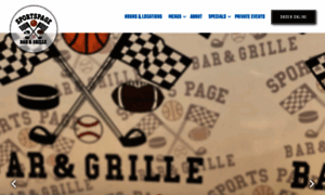 Sportspagebarandgrille.com thumbnail