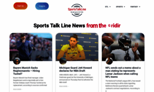 Sportstalkline.com thumbnail