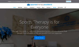 Sportstherapyscotland.co.uk thumbnail