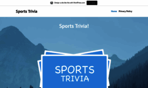 Sportstriviaapp.wordpress.com thumbnail