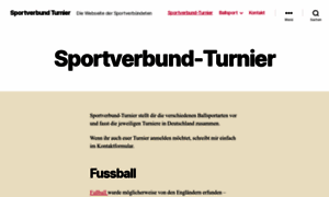 Sportverbund-turnier.de thumbnail
