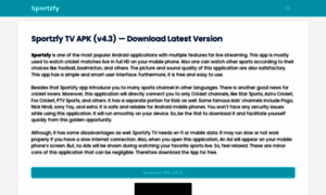 Sportzfy.io thumbnail