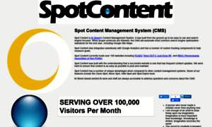 Spotcontent.com thumbnail