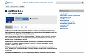 Spotflux.updatestar.com thumbnail
