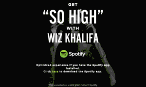 Spotify.wizkhalifa.com thumbnail