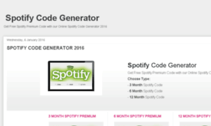 Spotifycodegenerator.blogspot.in thumbnail