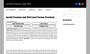 Spotifypremiumapkk.com thumbnail
