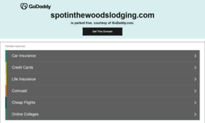 Spotinthewoodslodging.com thumbnail