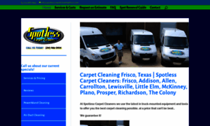 Spotlesscarpetcleaningfrisco.com thumbnail