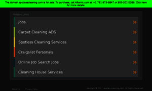 Spotlesscleaning.com thumbnail