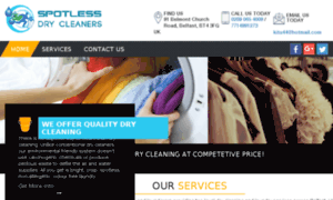 Spotlessdrycleaningandlaundrybelfast.co.uk thumbnail