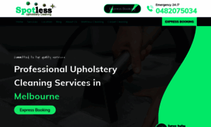 Spotlessupholsterycleaning.com.au thumbnail