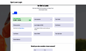 Spotloanlogin.com thumbnail