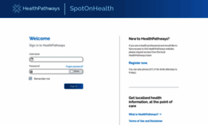 Spotonhealth.communityhealthpathways.org thumbnail