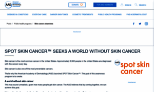 Spotskincancer.org thumbnail