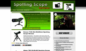 Spottingscope-reviews.com thumbnail