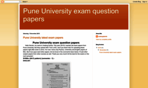 Sppuexampapers.blogspot.com thumbnail