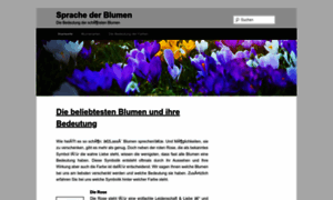 Sprache-der-blumen.de thumbnail
