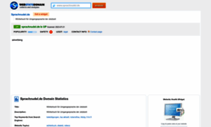 Sprachnudel.de.webstatsdomain.org thumbnail