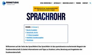 Sprachrohronline.de thumbnail