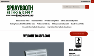 Sprayboothfiltersandsupply.com thumbnail