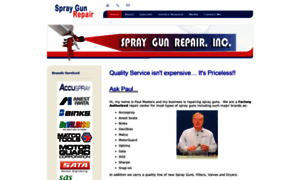 Spraygunrepair.com thumbnail