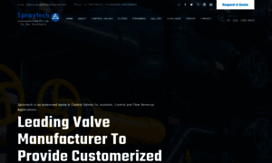 Spraytechvalves.com thumbnail