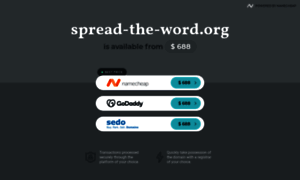 Spread-the-word.org thumbnail