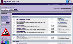 Spreadcointalk.org thumbnail