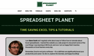 Spreadsheetplanet.com thumbnail