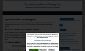 Spreekwoorden-gezegden.nl thumbnail
