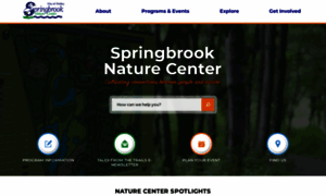 Springbrooknaturecenter.org thumbnail