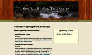 Springbrooktownship.org thumbnail