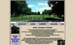 Springcreek-golfcourse.com thumbnail