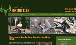 Springcreekhuntingclub.com thumbnail