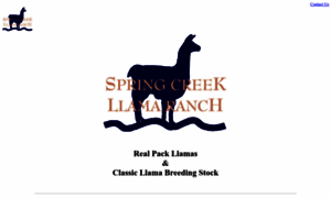 Springcreekllamas.com thumbnail