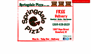 Springdalepizza.com thumbnail