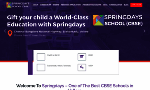 Springdaysschool.com thumbnail