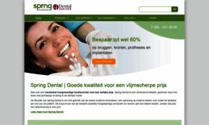 Springdental.nl thumbnail