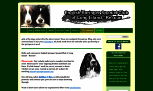 Springerspaniel.org thumbnail