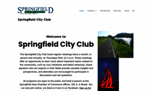 Springfieldcityclub.org thumbnail