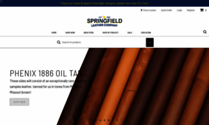 Springfieldleather.com thumbnail