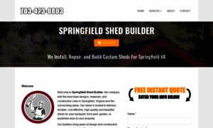 Springfieldshedbuilder.com thumbnail