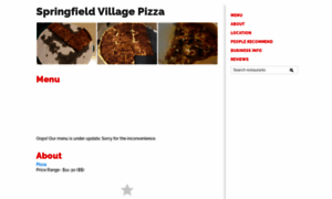 Springfieldvillagepizzaspringfield.mybistro.online thumbnail