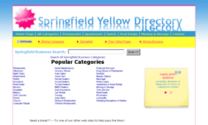 Springfieldyellowdirectory.com thumbnail