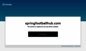 Springfootballhub.com thumbnail