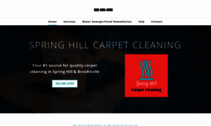 Springhillcarpetcleaning.com thumbnail