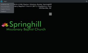 Springhillmissionarybaptistchurch.org thumbnail