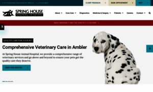 Springhouseanimalhospital.com thumbnail