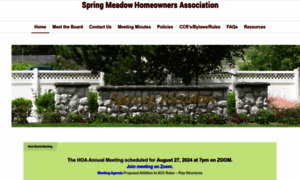 Springmeadow-hoa.org thumbnail